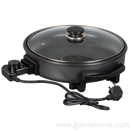 Electric Skillet Non-Stick Frying Pan Grill Giddle